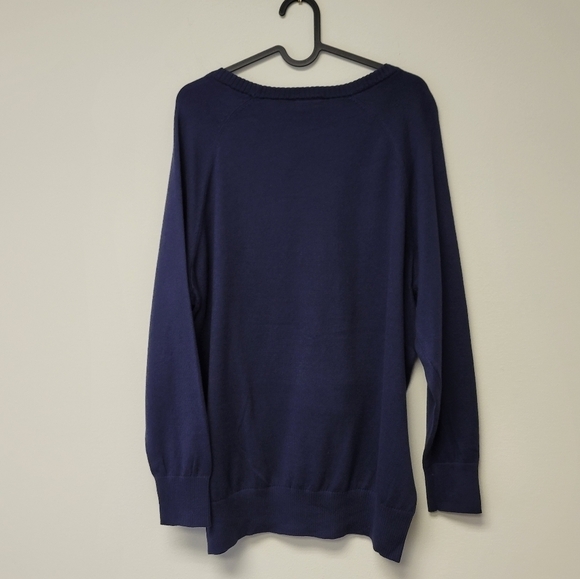 Torrid Harry Potter Patronus  Always Sweater Blue 1X - Picture 4 of 7